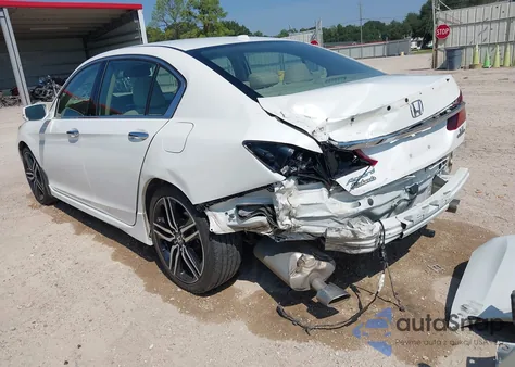 2017 Honda Accord Touring V6 из США, поврежденный, VIN 1HGCR3F93HA035701